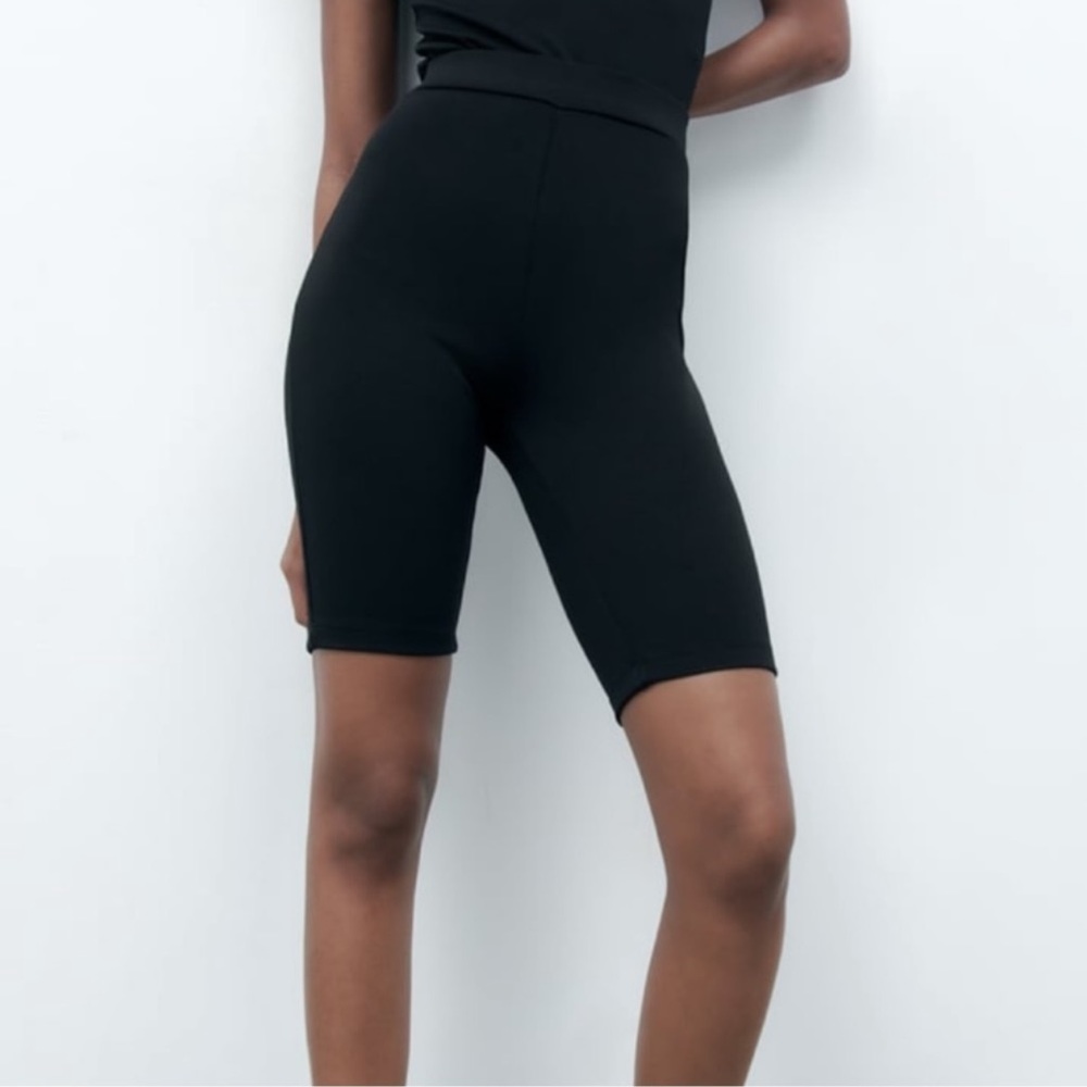 Zara nwt biker shorts